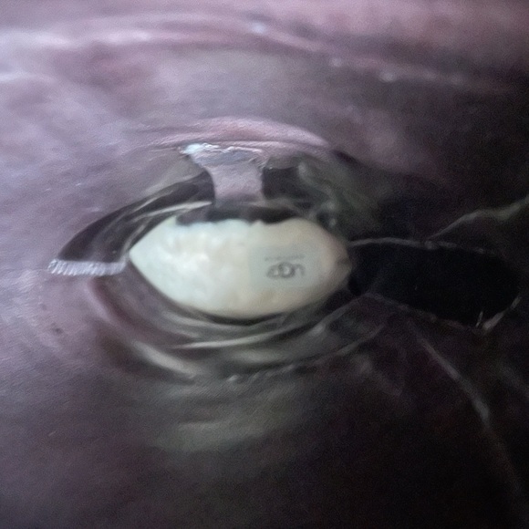 UGG Full-Length Leather Boots, Chocolate color, size 8. - Picture 6 of 6